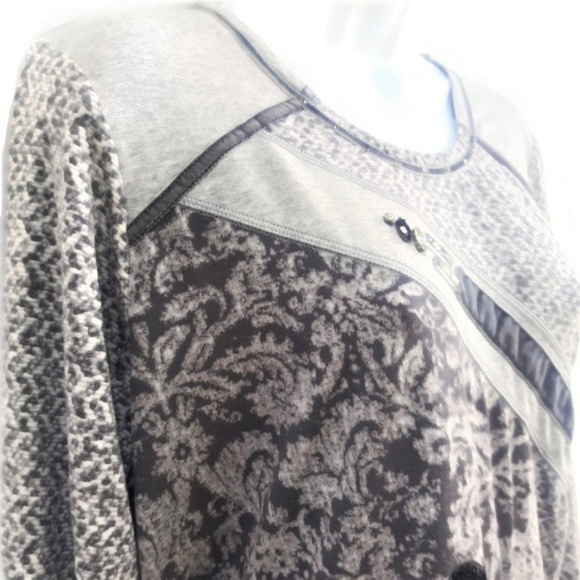 Rabe Pullover Top Embellished Sequins Bejeweled 10 - Picture 1 of 8